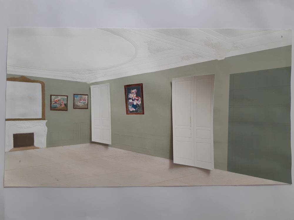 Maquette salon